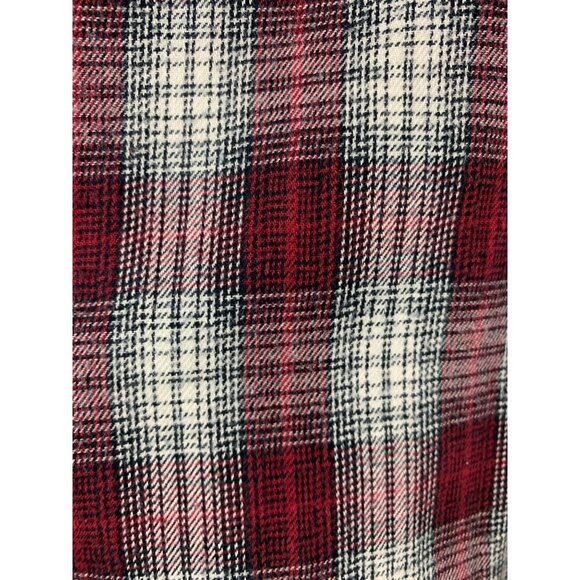 St. Johns Bay Men’s Classic Fit Plaid Button-Down Flannel Shirt - Size S - Picture 5 of 6